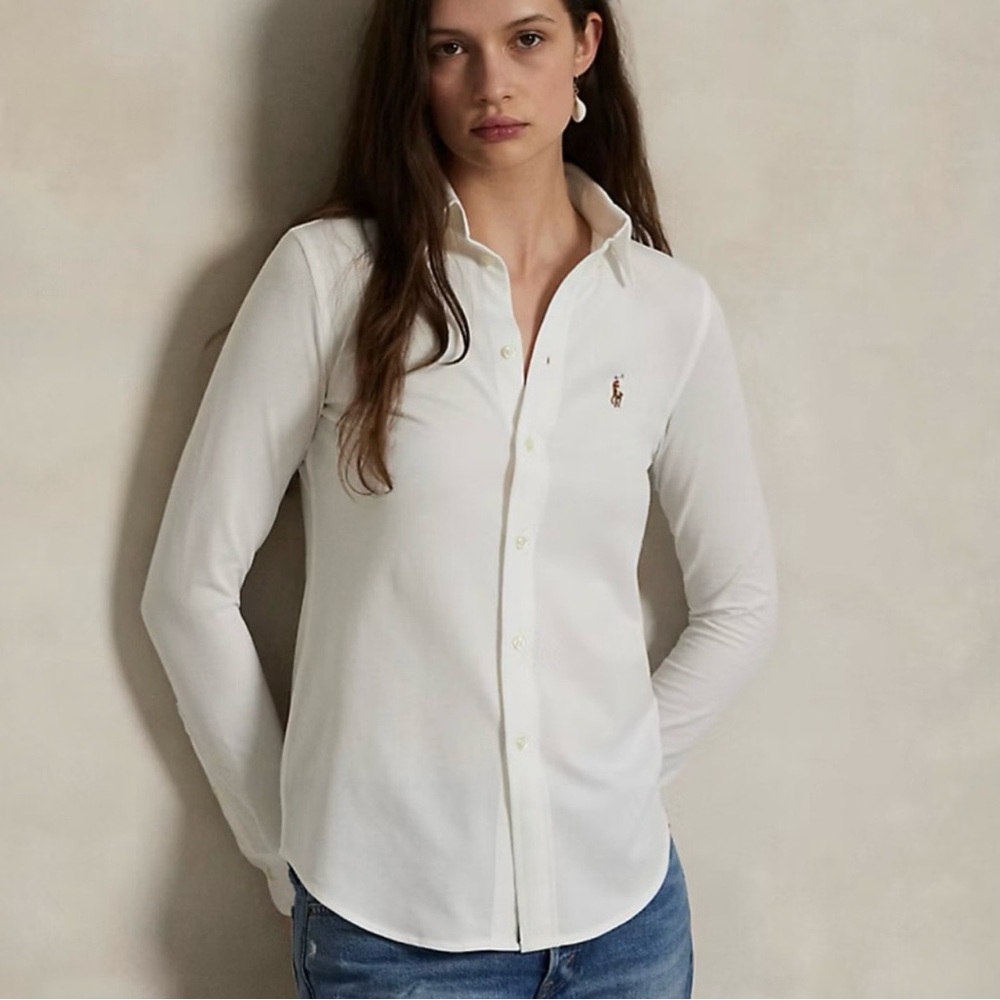 Ralph Lauren women’s classic button down - Picture 4 of 9